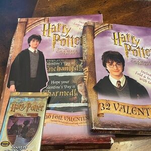 Harry Potter Chamber of Secrets Valentine collectors set : 3 separate pieces